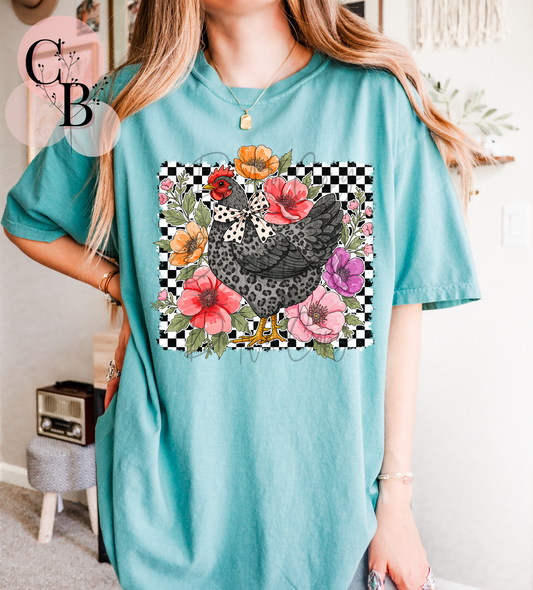 Checkered Flower Chicken