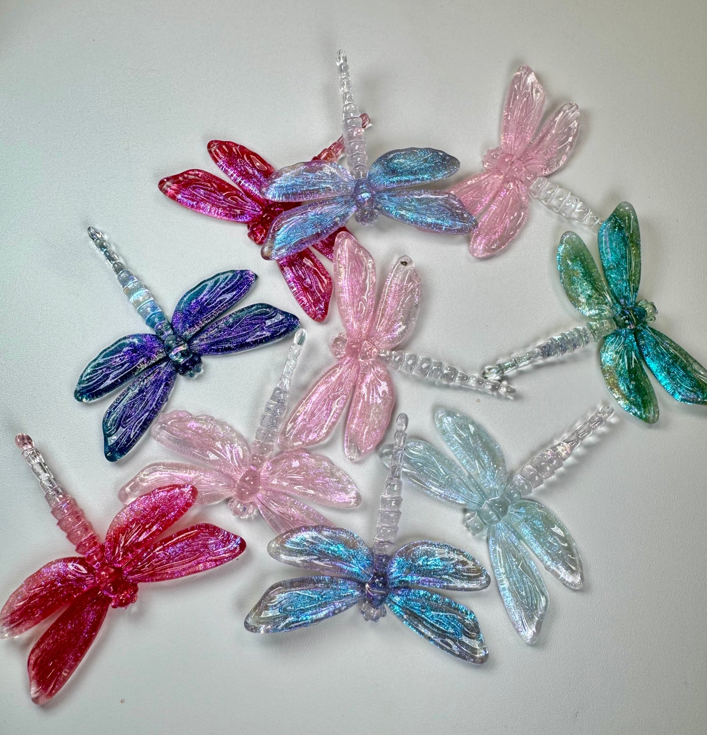 Iridescent Dragonflies