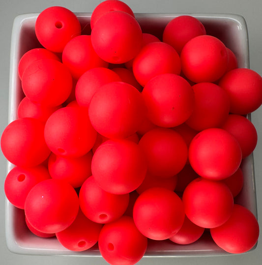 Neon Flame – 16mm Silicone Bead