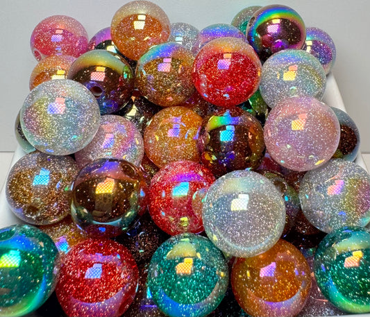 Cosmic Confetti - 16 mm Beads