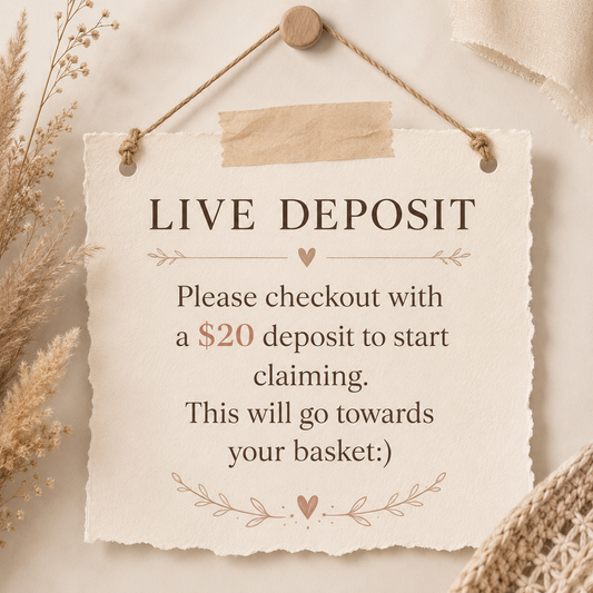 Creative Butterfly Live Claim Deposit box with secure slot for submitting claim documents and deposits.