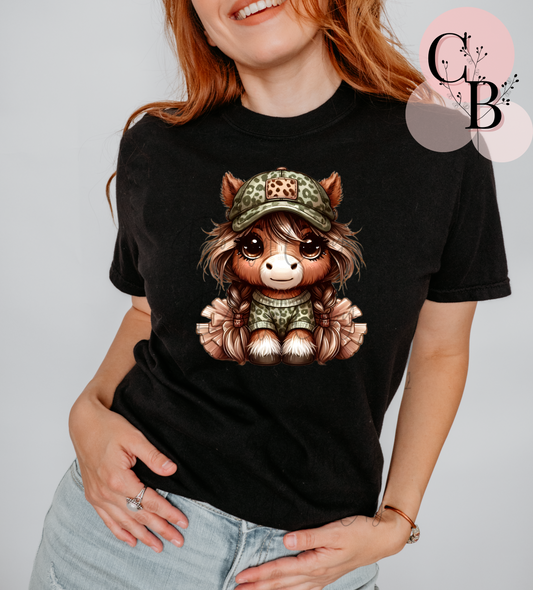 Camo Cow Girly