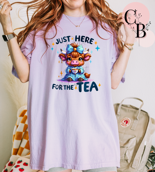 Just Here For The Tea Cow