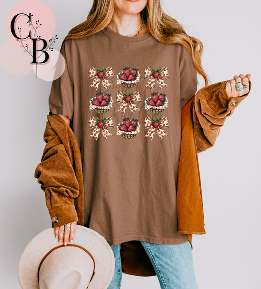 Strawberry Bow & Basket