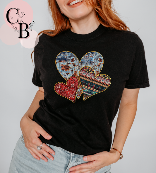 Pattern Hearts