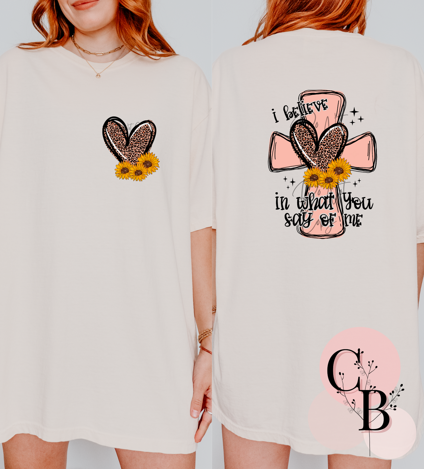 Sunflower Cross
