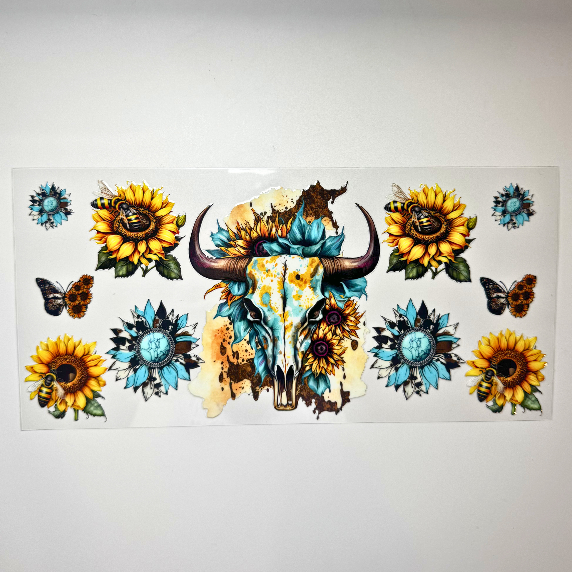 Creative Butterfly Sunflower Dream digital art print showcasing vibrant yellow sunflowers and dreamy floral design.