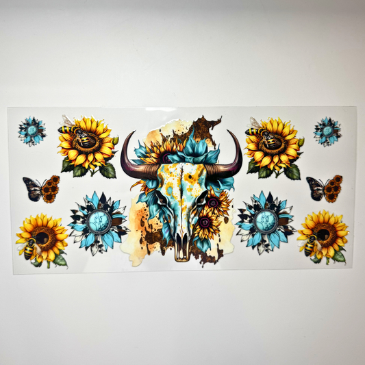 Creative Butterfly Sunflower Dream digital art print showcasing vibrant yellow sunflowers and dreamy floral design.