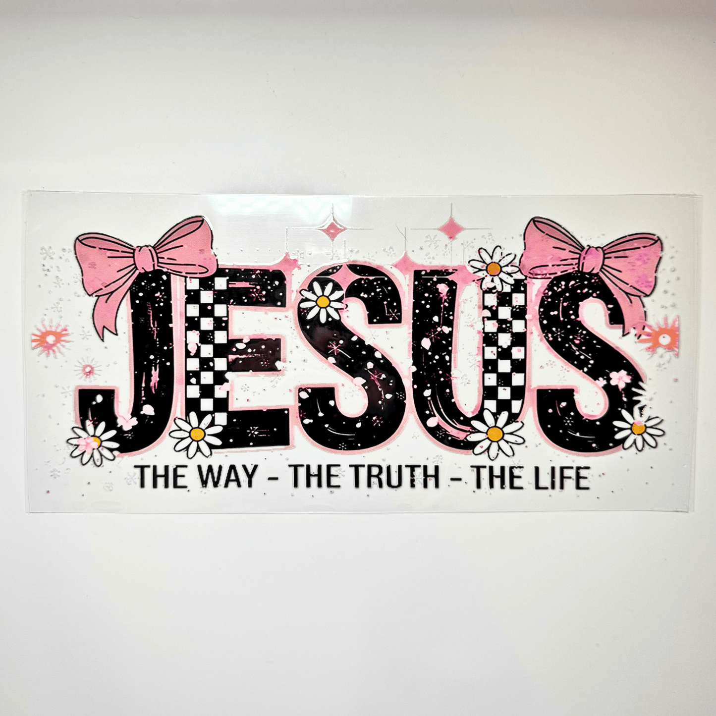 Creative Butterfly Jesus figurine, detailed sculpture of Jesus with outstretched arms, crafted in durable material for religious decor.