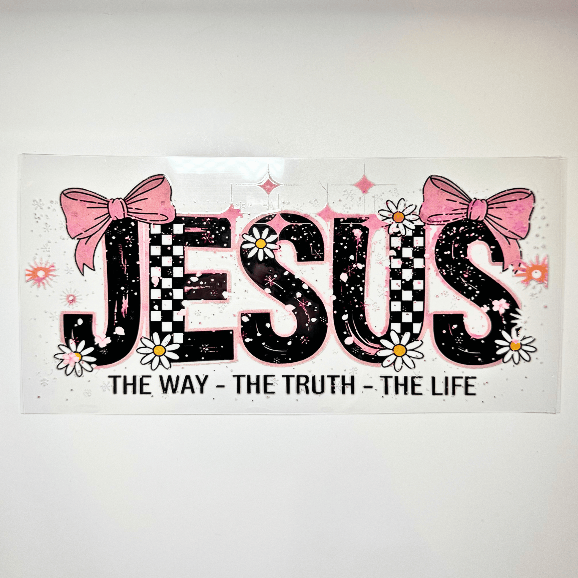 Creative Butterfly Jesus figurine, detailed sculpture of Jesus with outstretched arms, crafted in durable material for religious decor.