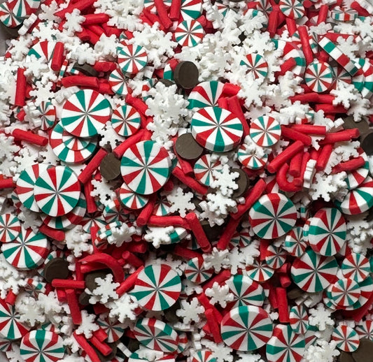 Candy Cane Lane Polymer Clay Mix