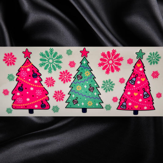 Jolly Snowflake Trees