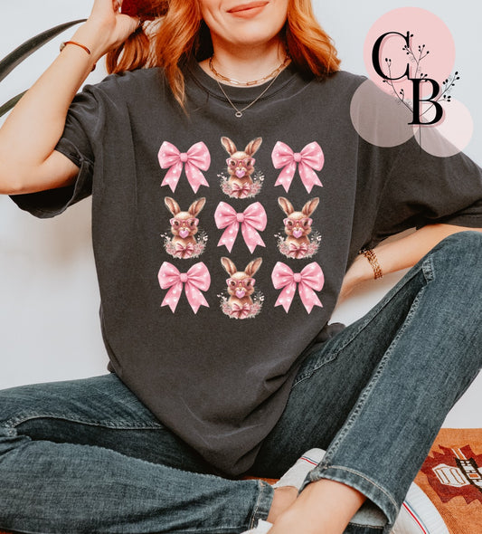 Pink Bunny Bows