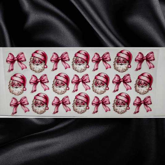 Pink Santa & Bows
