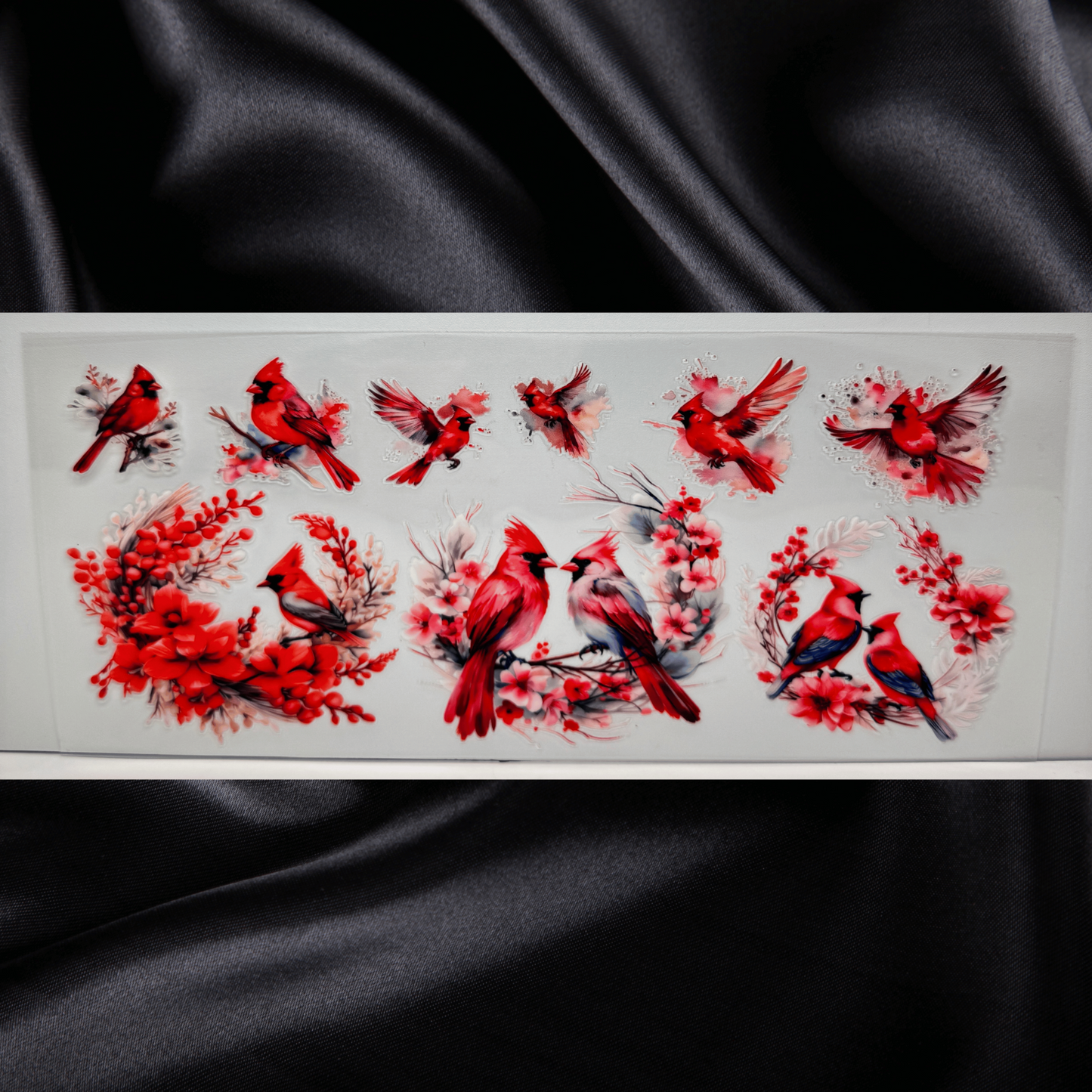 Cardinal Love Wreath