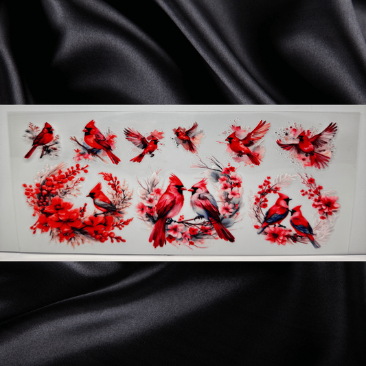 Cardinal Love Wreath