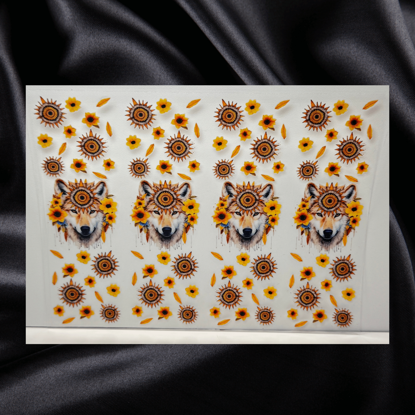 Sunflower Spirit Wolf